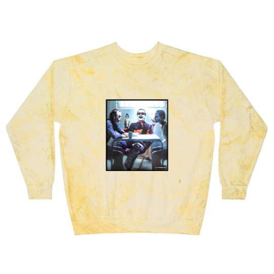 Discover Joker Evolution Heith Ledger Jack Nicholson Jared Leto Blast Sweatshirts