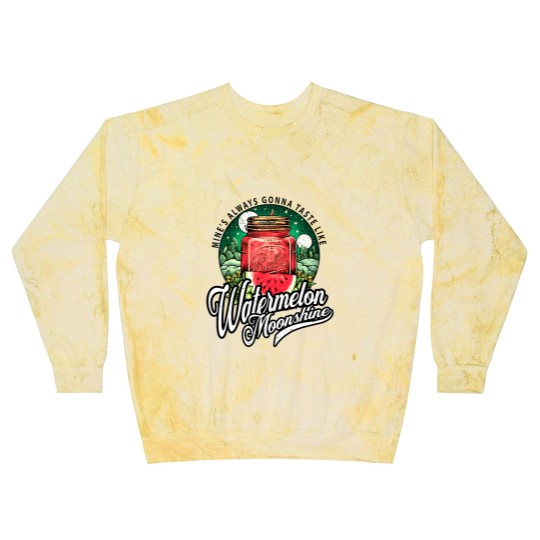 Discover Watermelon Moonshine Retro Country Music Blast Sweatshirts