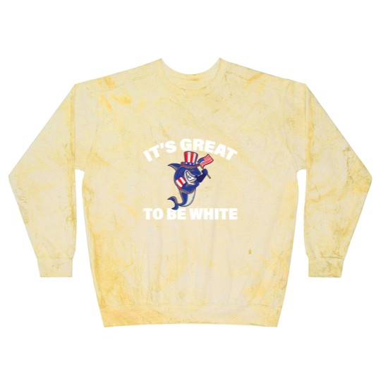 Discover Its Great To Be White Shark Funny Sharks Gift - Its Great To Be White Shark - Blast Sweatshirts