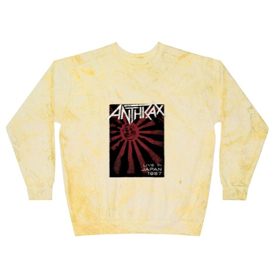 Discover Anthrax Unisex Blast Sweatshirts: Live in Japan