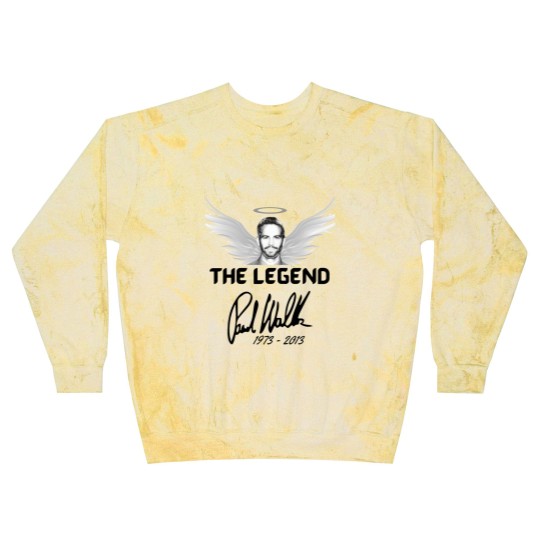 Discover The Legend Paul Walker Blast Sweatshirts