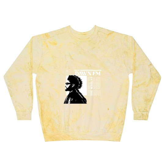 Discover Weeknds Blast Sweatshirts / Dawn Fm Custom Album Cover Blast Sweatshirts