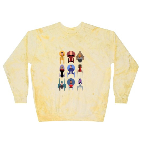 Discover Trek ships & captains 2021 Blast Sweatshirts
