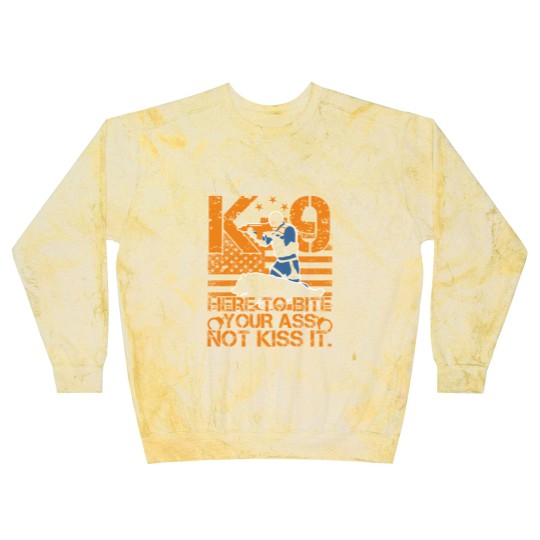 Discover K9 Police Officers Law Enforcement Blast Sweatshirts