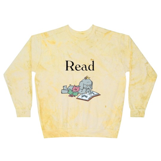 Discover It's A Good Day To Read Book - Elephant And Piggie Comic - Blast Sweatshirts