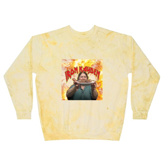Discover Iron Kayden - Kay´s Cooking (Alphabet Soup) Blast Sweatshirts