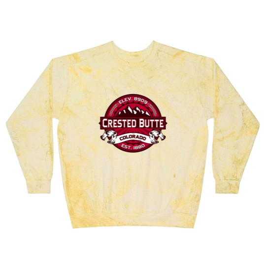 Discover Crested Butte Logo Blast Sweatshirts
