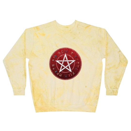 Discover wiccan pentagram Blast Sweatshirts