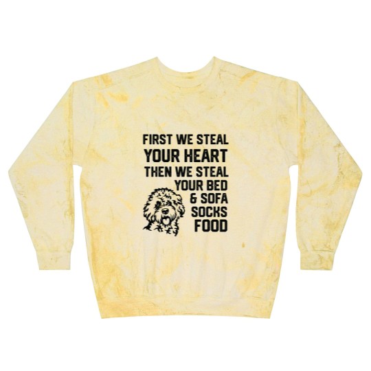 Discover Cockapoo Steal Your Heart Steal Your Bed and Sofa socks food 2 Blast Sweatshirts