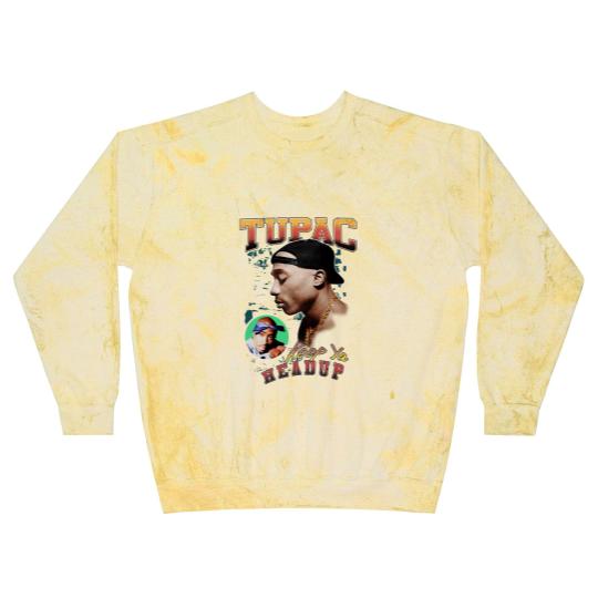 Discover Keep Ya Head Up Tupac Blast Sweatshirts, 2Pac Blast Sweatshirts