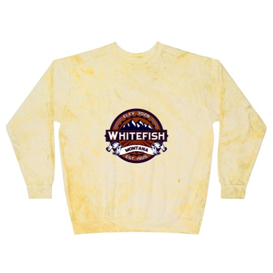Discover Whitefish Vibrant Blast Sweatshirts