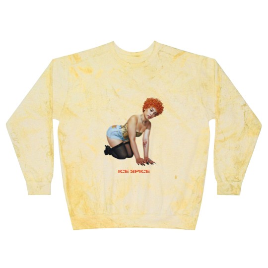 Discover Ice Spice Retro Blast Sweatshirts, Ice Spice Blast Sweatshirts, Ice Spice Merch