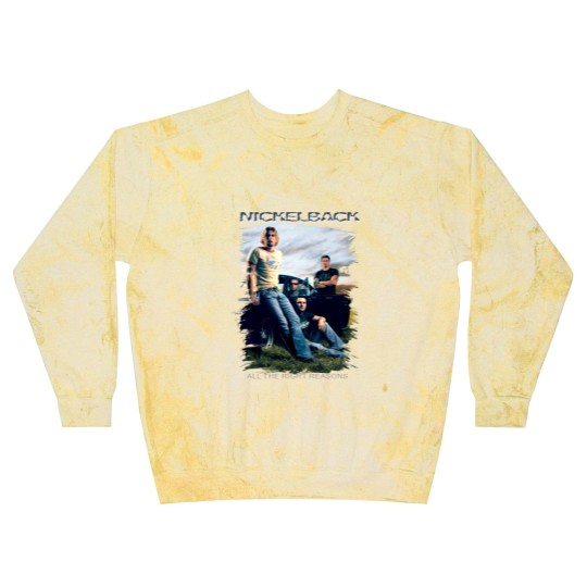 Discover Vintage Nickelback Blast Sweatshirts, Nickelback 90s Rock Band Blast Sweatshirts