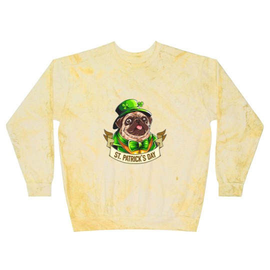 Discover St. Patrick's Day Pug Blast Sweatshirts