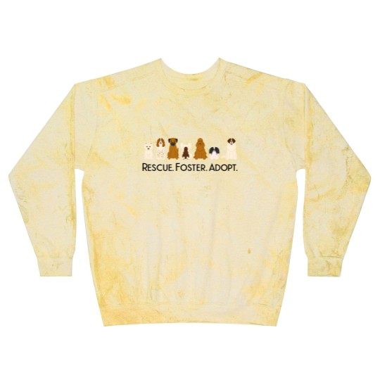 Discover Rescue Foster Adopt Dogs - Dogs - Blast Sweatshirts - Dog Lover Blast Sweatshirts, Classic Blast Sweatshirts
