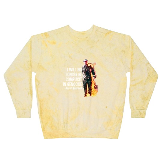 Discover Aaron Bushnell, Us airman - Aaron Bushnell Blast Sweatshirts