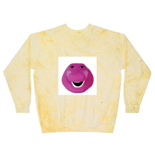Discover Barney Face Blast Sweatshirts