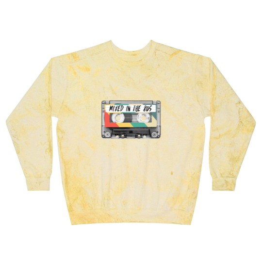 Discover Cassette Tape Mixed in the 80s Fashion Retro 1980s Blast Sweatshirts