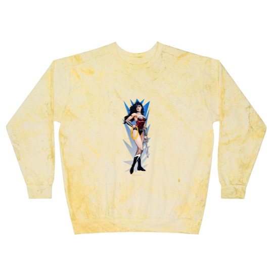 Discover Wonder Woman & Sword Blast Sweatshirts