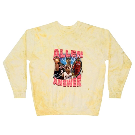 Discover Allen Iverson Vintage Unisex Blast Sweatshirts, Vintage Allen Iverson Blast Sweatshirts