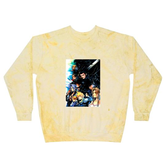 Discover Final Fantasy VII Crisis Core Blast Sweatshirts
