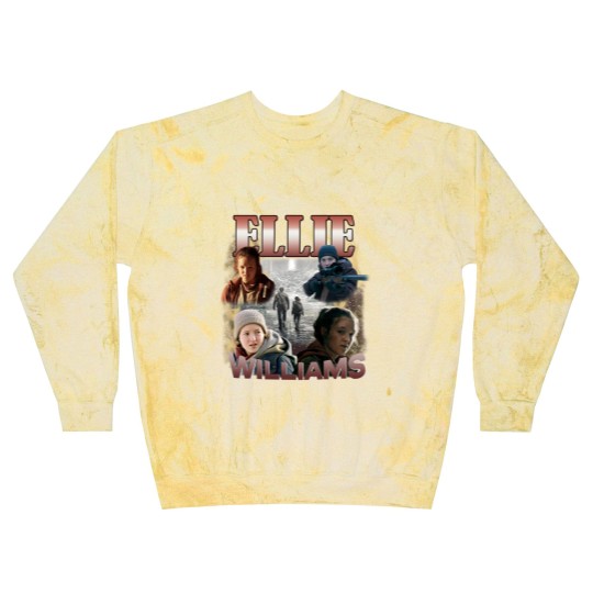 Discover Ellie Williams Blast Sweatshirts, Bella Ramsey TLOU Blast Sweatshirts, Joel and Ellie TLOU Blast Sweatshirts, Narco Pedro Pascal Fans