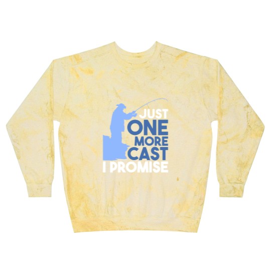 Discover Fishing - Just One More Cast Blast Sweatshirts