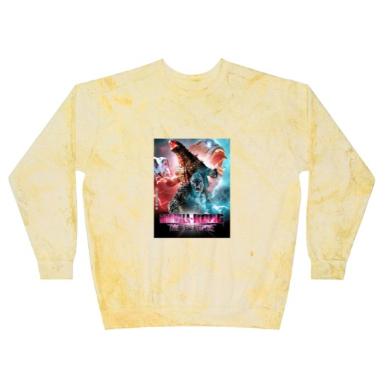 Discover god zilla X Kong The New Empire Blast Sweatshirts