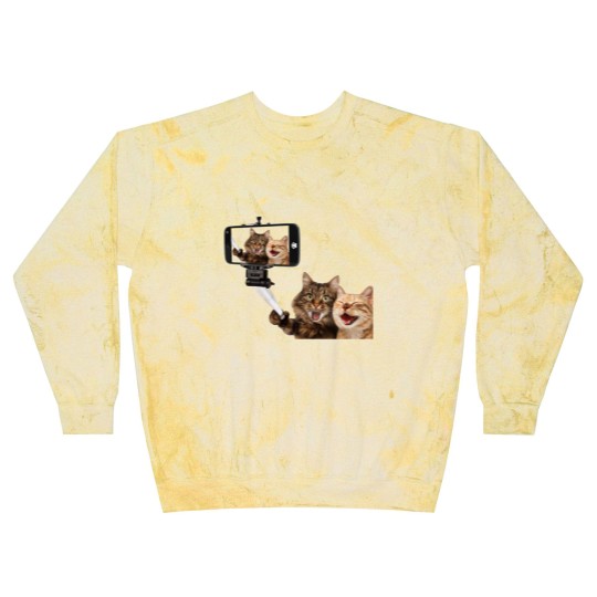 Discover CATS SELFIE PHOTO Blast Sweatshirts