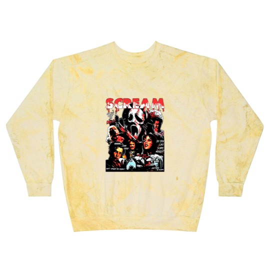 Discover Limited Vintage Scream Movie Blast Sweatshirts, Scream Halloween Blast Sweatshirts, Gift For Woman and Man Unisex Blast Sweatshirts