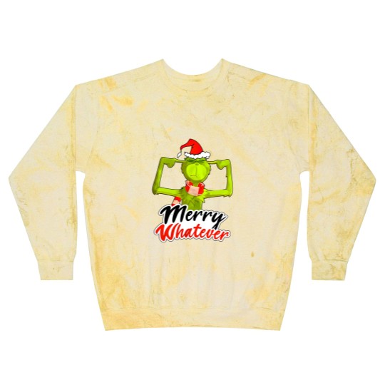 Discover The funny character Merry Whatever Blast Sweatshirts