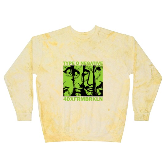 Discover Type O Negative World Coming Down Album Cover Blast Sweatshirts, Hard Rock Music Blast Sweatshirts