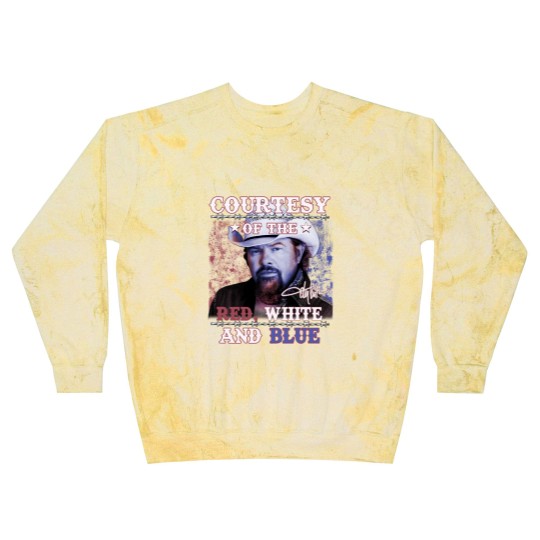 Discover Toby Keith Courtesy Of The Red White And Blue Blast Sweatshirts
