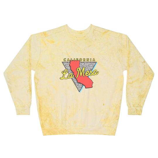 Discover La Mesa California Triangle - La Mesa - Blast Sweatshirts