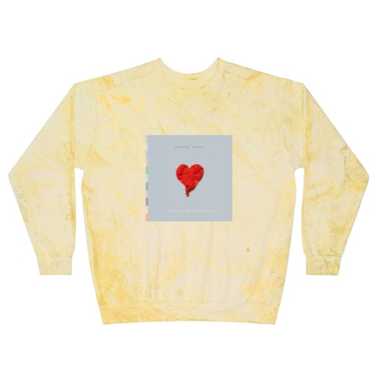 Discover Kanye West Blast Sweatshirts - 808s & Heartbreak Unisex Blast Sweatshirts