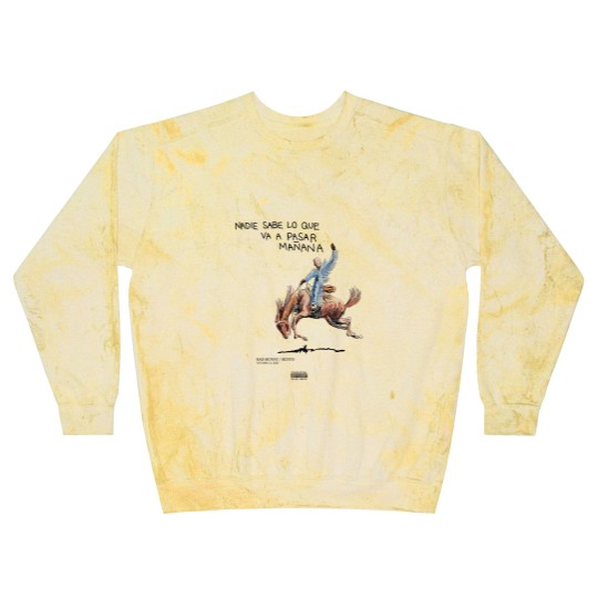 Discover Bad Bunny Nobody knows what A Album 2023 Blast Sweatshirts Gift Fans Music will happen