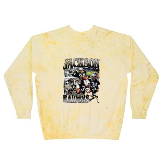 Discover Vintage 90s Graphic Style Bo Jackson Football Blast Sweatshirts Football Blast Sweatshirts