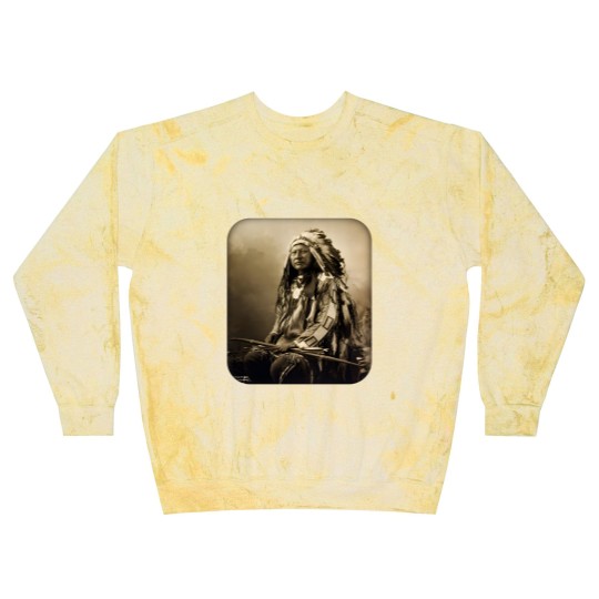Discover Chief Spotted Elk Lakota Sioux Native American Indian - Native American - Blast Sweatshirts