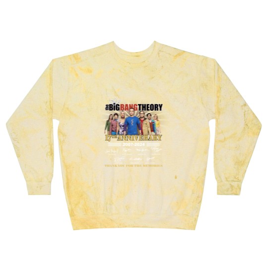 Discover The Big Bang Theory Blast Sweatshirts | The Big Bang Anniversary Blast Sweatshirts