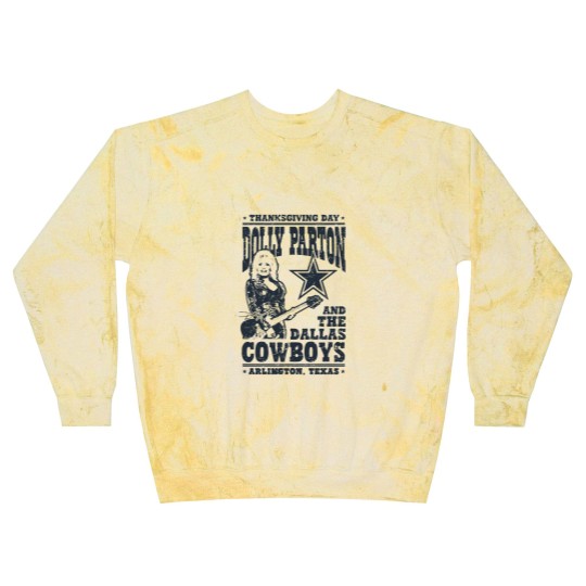 Discover Dolly Parton Dallas Blast Sweatshirts,  Dolly Parton Dallas City Signature Fan Blast Sweatshirts