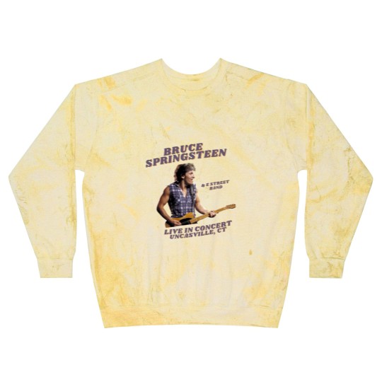 Discover Bruce Springsteen Uncasville Blast Sweatshirts, Bruce Springsteen