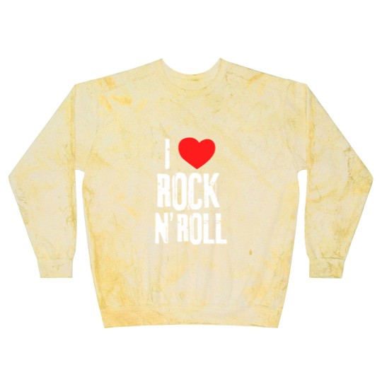 Discover i love rock roll band musician rock concert t Blast Sweatshirts