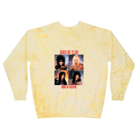 Discover Jars Of Clay- Shout At The Devil- Mtley Blast Sweatshirts