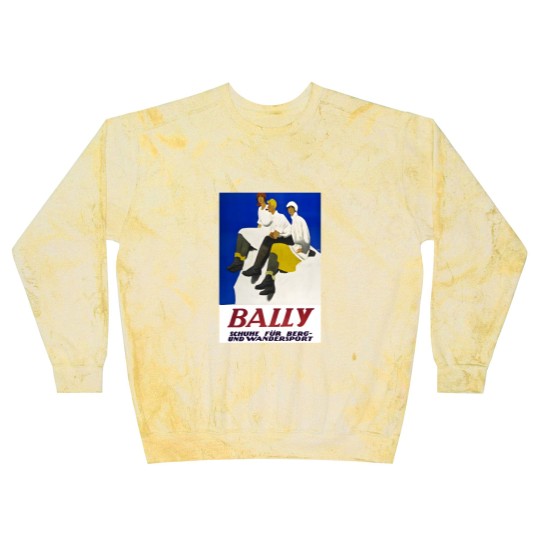 Discover Bally Shoes, Poster Blast Sweatshirts