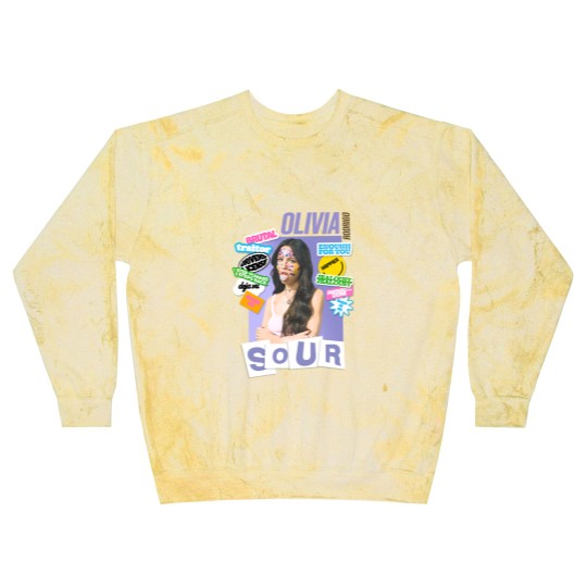 Discover Vintage Olivia Rodrigo Blast Sweatshirts, Olivia Rodrigo Sour Tour Music Blast Sweatshirts