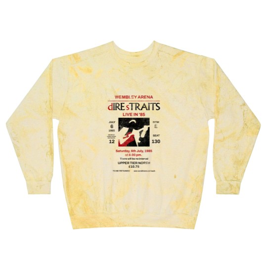 Discover Dire Straits Vintage Concert chandler Blast Sweatshirts