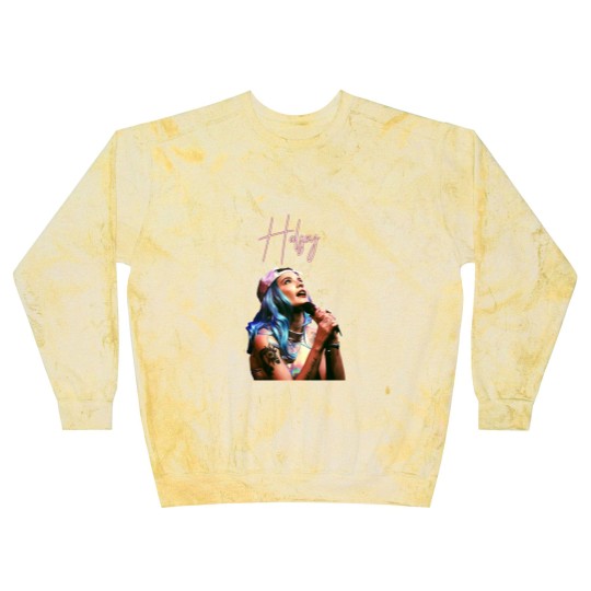 Discover Halsey Vintage Style Photoshoot Blast Sweatshirts, Halsey Aesthetic Blast Sweatshirts