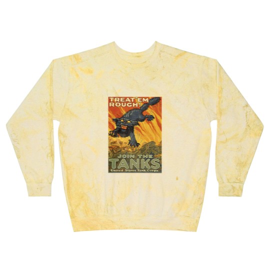 Discover WW1 Propaganda - US Military Vintage Blast Sweatshirts