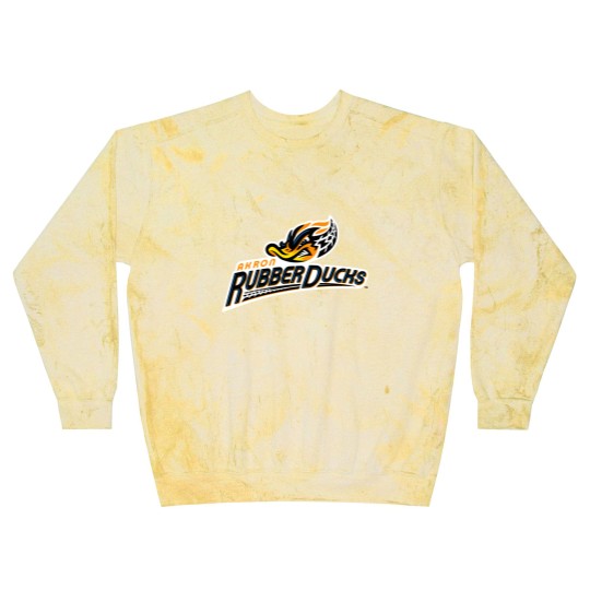 Discover Akron RubberDucks Logo Blast Sweatshirts