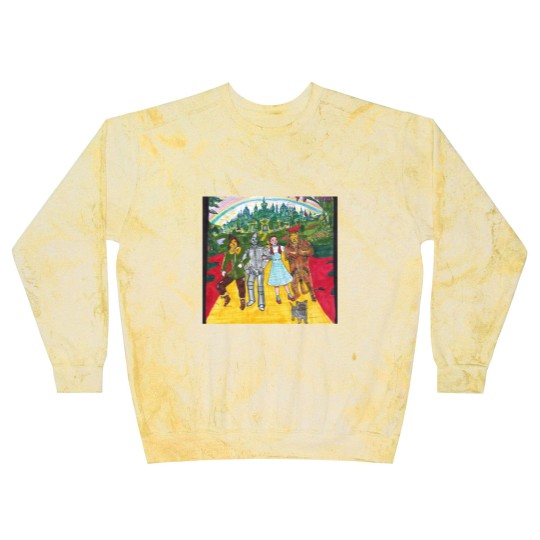 Discover Wizard Of Oz- Yellow Brick Road Graphic  Dress Blast Sweatshirts